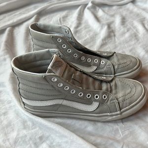 Grey High top Vans